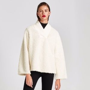 Zara | Sweaters | Zara Sherpa Teddy 